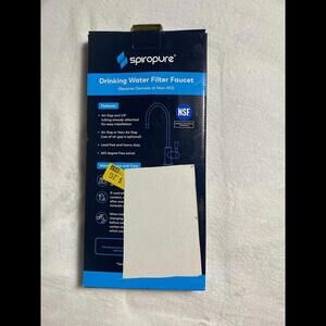 SpiroPure NSF-Certified Lead-Free Air Gap RO Faucet, Brushed Nickel/Satin Nickel